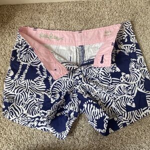 Lilly Pulitzer Callahan Short - Blue & White